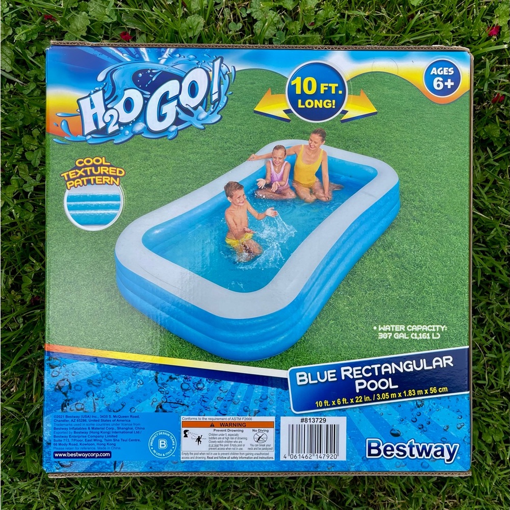 10ft. Rectangle Pool New in Box